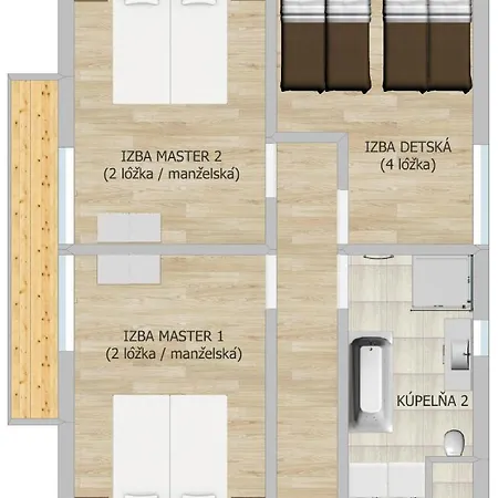 Vakantiehuis Fiona With Jacuzzi Mýto pod Ďumbierom